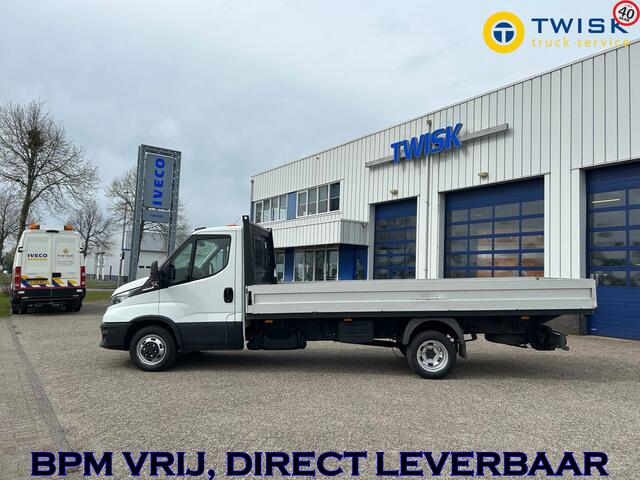 Iveco DAILY 35C14 automaat, 2.3 136pk/350nm Euro 6, 3500kg trekhgewicht, 480cm lange open laadbak Daily 35C14 automaat, 2.3 136pk/350nm Euro 6, 3500kg trekhgewicht, 480cm lange open laadbak