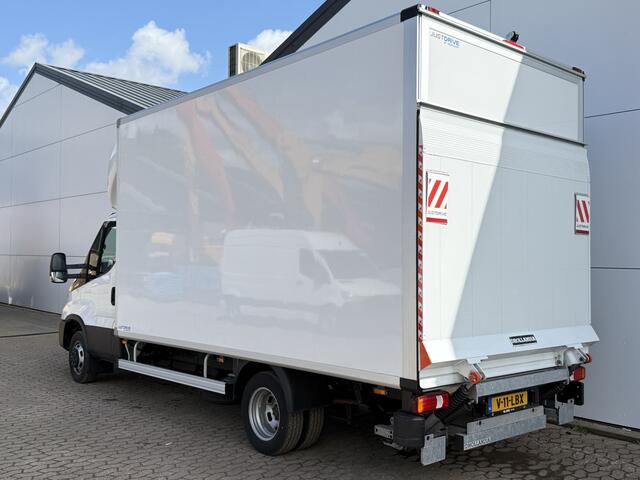 Iveco DAILY 35C18H 3.0 Automaat Laadklep Bakwagen Meubelbak Dubbellucht Carplay Navigatie Climate Control Cruise Control Camera Koffer