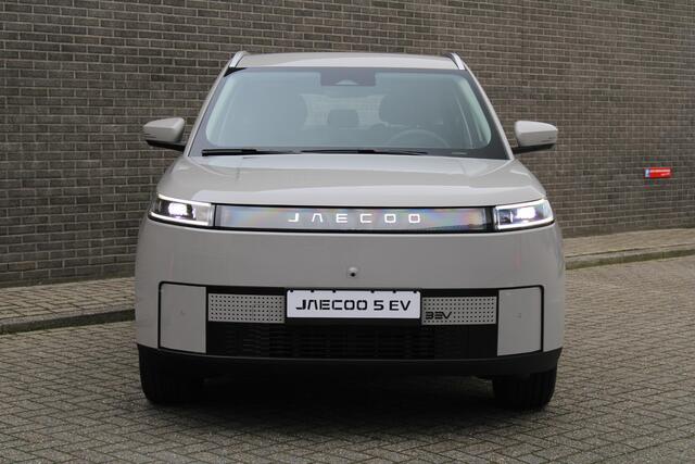Jaecoo 5 EV Exclusive 61 kWh 400Km, Automaat, Navigatie, Stoel vent., Applecarpl./Andr. Auto, Panoramadak, Luxe lederen bekleding, Sony Sound System