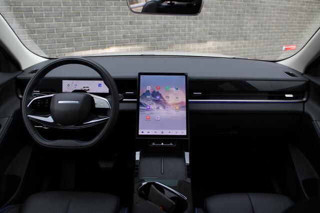 Jaecoo 5 Exclusive 61 kWh 400Km, Automaat, Navigatie, Stoel vent., Applecarpl./Andr. Auto, Panoramadak, Luxe lederen bekleding, Sony Sound System