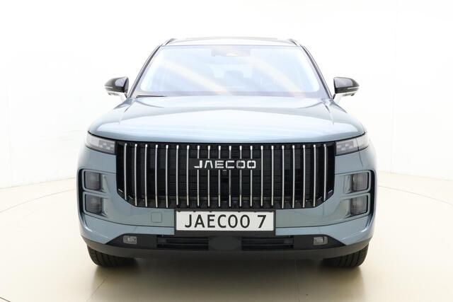 Jaecoo 7 1.5 GDI SHS-P Exclusive | RIJKLAAR | Glazen schuif-/ kanteldak | 7 jaar garantie tot 150.000 km | 360 3D Camera | Lederen bekleding | Stoelventilatie & verwarming | Elektrische achterklep | Apple Carplay/Android auto
