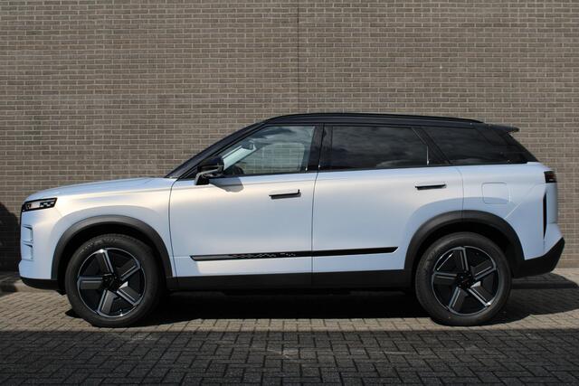 Jaecoo 7 Exclusive Automaat, Schuif-Kanteldak, 1500 KG trekgewicht, Navigatie, 19" LM velgen, Elektrische achterklep, Luxe lederen bekleding, 7 jaar garantie