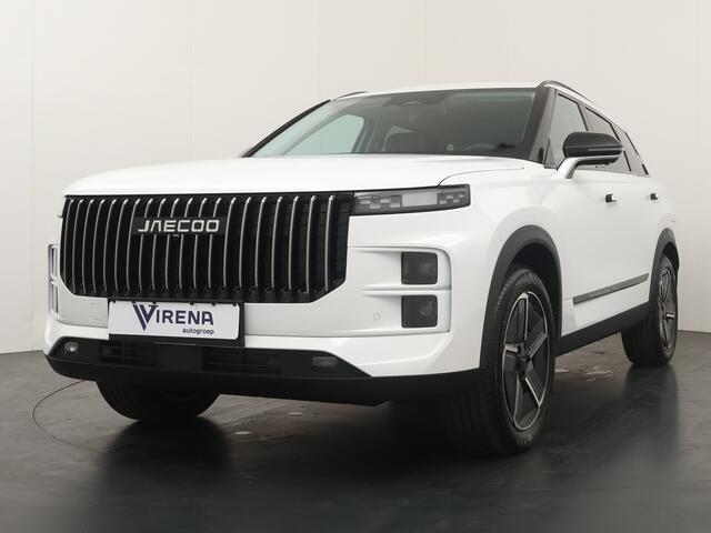 Jaecoo 7 1.5 PHEV Exclusive 1500 KG Trekgewicht - Elektrisch verstelbare geheugen stoel(en) - Head-up display - Draadloos Apple Carplay/Android Auto - Panorama dak - Elektrische achterklep - Achteruitrij camera - Parkee Fabrieksgarantie t/m 10-12-2032