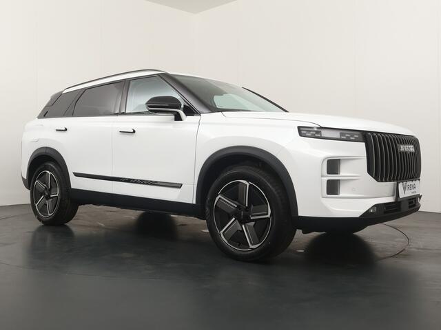 Jaecoo 7 1.5 PHEV Exclusive 1500 KG Trekgewicht - Elektrisch verstelbare geheugen stoel(en) - Head-up display - Draadloos Apple Carplay/Android Auto - Panorama dak - Elektrische achterklep - Achteruitrij camera - Parkee Fabrieksgarantie t/m 10-12-2032
