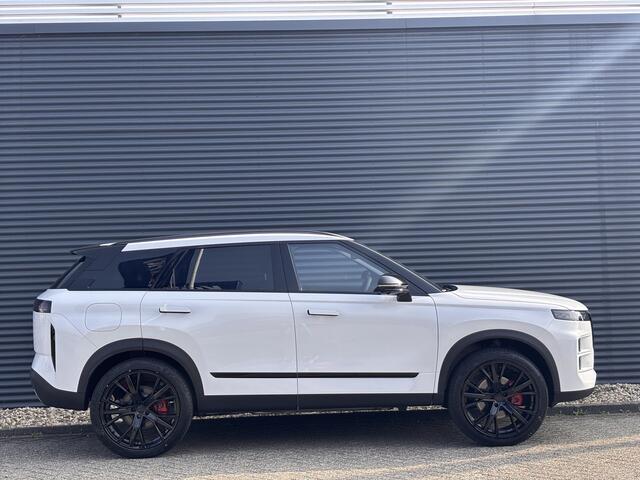 Jaecoo 7 1.5 GDI SHS-P Exclusive Black Pack en 21 Inch velgen met 1500 KG trekgewicht, 1200 KM RANGE Navigatie, Elektrische achterklep, Luxe lederen bekleding en 7 jaar garantie