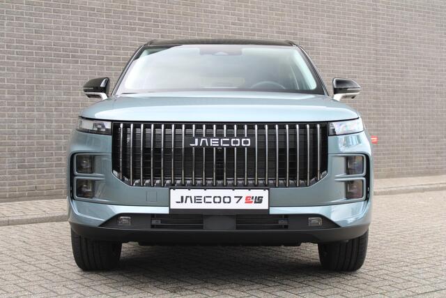 Jaecoo 7 Exclusive Automaat, Schuif-Kanteldak, 1500 KG trekgewicht, Navigatie, 19" LM velgen, Elektrische achterklep, Luxe lederen bekleding, 7 jaar garantie