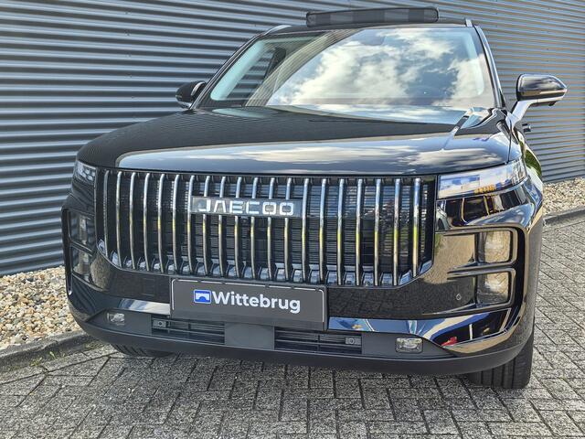 Jaecoo 7 1.5 GDI SHS-P Exclusive met 1500 KG trekgewicht, 1200 KM RANGE Navigatie, Elektrische achterklep, Luxe lederen bekleding en 7 jaar garantie Nu met 4000 euro Inruil/WK-voordeel
