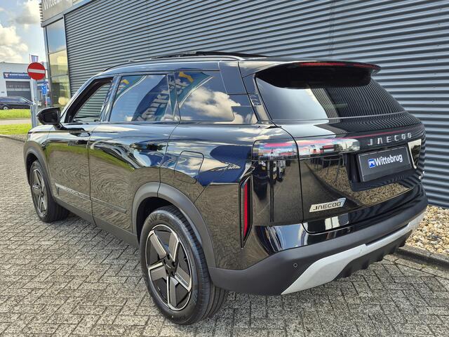 Jaecoo 7 1.5 GDI SHS-P Exclusive met 1500 KG trekgewicht, 1200 KM RANGE Navigatie, Elektrische achterklep, Luxe lederen bekleding en 7 jaar garantie Nu met 4000 euro Inruil/WK-voordeel