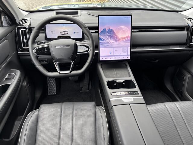 Jaecoo 7 1.5 GDI SHS-P Exclusive Plug-In Hybride met 1500 KG trekgewicht, 1200 KM RANGE Navigatie, Elektrische achterklep, Luxe lederen bekleding en 7 jaar garantie, Direct leverbaar