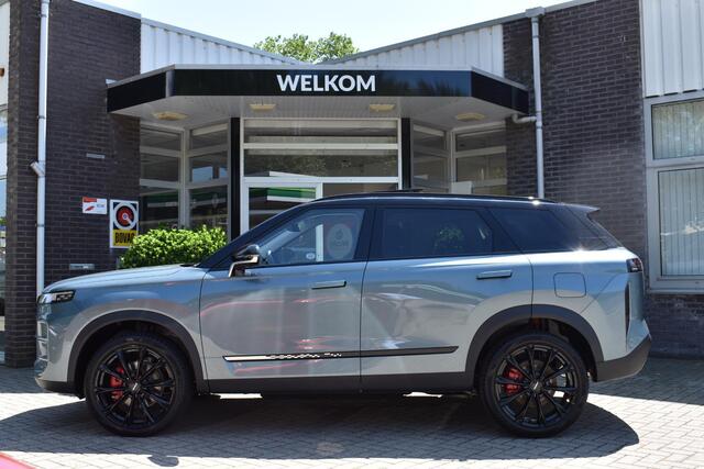 Jaecoo 7 SHS-P Exclusive | HJ EDITION | INCL. WK-PREMIE EN TRANSFERPREMIE | 20 INCH ZWARTE VELGEN | CUSTOM ZWARTE GRILLE | ZONDER MODELAANDUIDING | STOELVENTILATIE+VERWARMING | PANORAMADAK | HEAD UP DISPLAY