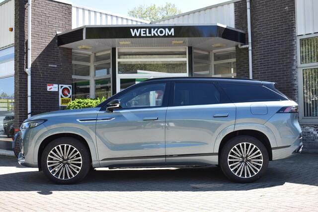 Jaecoo 8 1.5 SHS-P Luxury 5p | STOELMASSAGE | STOELVENTILATIE+VERWARMING VOOR EN ACHTER | 438PK | 4WD | PANORAMADAK | SONY AUDIO | PLUG-IN | VOORRAAD