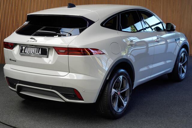 Jaguar E-Pace 1.5 P160 R-Dynamic SE 360° Meridian Leer ACC Navi Keyless Entry & Go Elektr. bedienbare achterklep Memory seats Climate PDC Zwarte alcantara hemelbekleding LM velgen BTW auto
