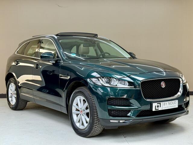 Jaguar F-PACE 2.0 Portfolio AWD 20d, 180Pk, 2016, Origineel Nederlands, 2de eigenaar, Liefhebbersauto, Panoramadak, Elektrische trekhaak, Stoel + Stuurverwarming, Cruise control, Navigatie, Volledig leder, Memory,