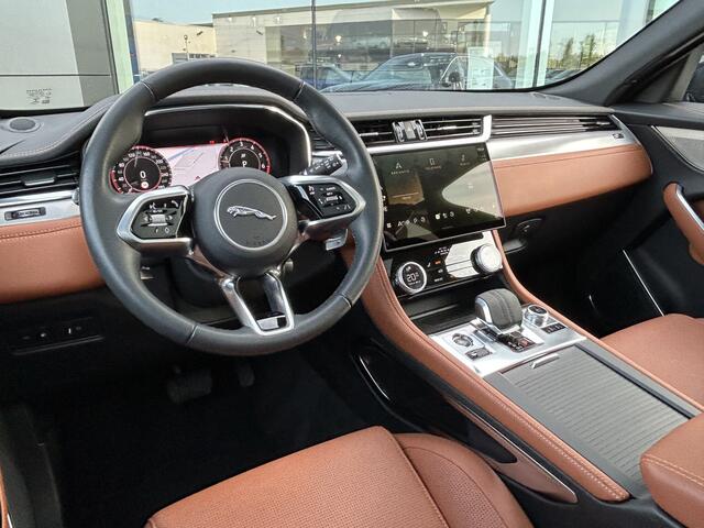 Jaguar F-PACE P400e 404pk AWD R-Dynamic S | Panoramadak | Afneembare trekhaak tot 2.000kg | Siena Tan interieur |