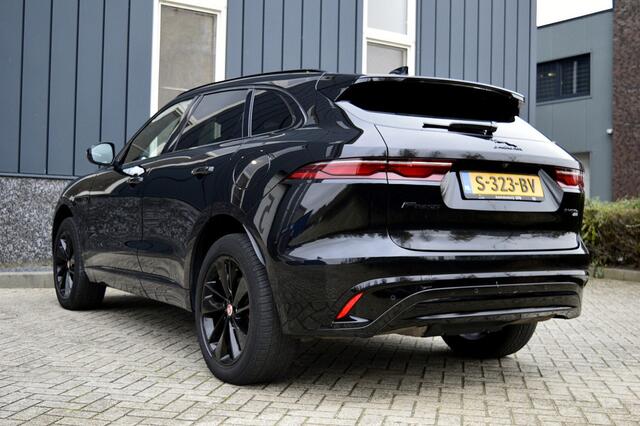 Jaguar F-PACE 2.0 P400e PHEV R-Dynamic Black Rijklaarprijs-Garantie Panorama dak Leder Navigatie Trekhaak