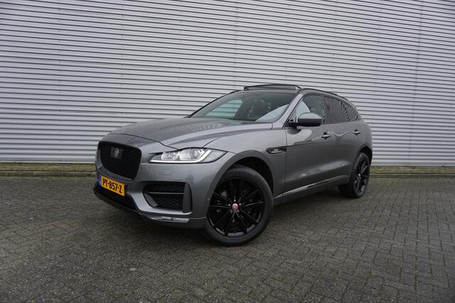 Jaguar F-PACE 2.0 Portfolio AWD 20d AUTOMAAT - Climate / Navi / Pano / Elektr. stoelen / Verw. + koeling / Camera / Lm velgen / NAP