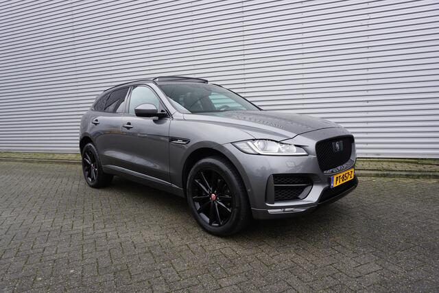 Jaguar F-PACE 2.0 Portfolio AWD 20d AUTOMAAT - Climate / Navi / Pano / Elektr. stoelen / Verw. + koeling / Camera / Lm velgen / NAP