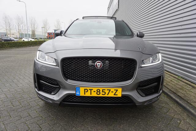 Jaguar F-PACE 2.0 Portfolio AWD 20d AUTOMAAT - Climate / Navi / Pano / Elektr. stoelen / Verw. + koeling / Camera / Lm velgen / NAP