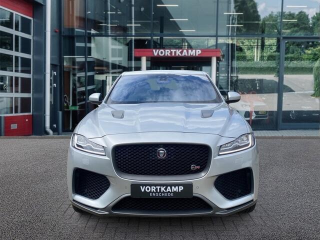 Jaguar F-PACE 5.0 V8 SVR AWD 360-CAM/GLAS-DAK/ELEK-KLEP/MERIDIAN/DIG-DASH/HUD/22INCH