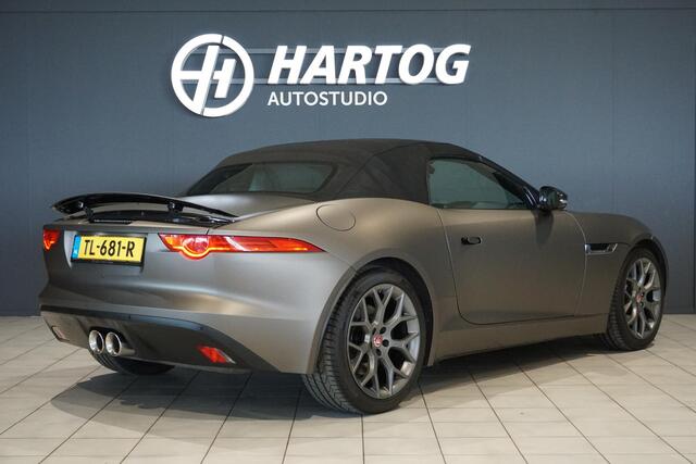 Jaguar F-TYPE 3.0 V6 Convertible 340PK / DODEHOEK / KEYLESS / LEDER /