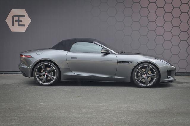 Jaguar F-TYPE P300 R-Dynamic | 20" CARBON INLEG VELGEN | LED KOPLAMPEN | SPORTUITLAAT | MERIDIDAN AUDIO | COLD CLIMATE PACK INCL. STUURVERWARMING EN VOORRUITVERWARMING INCL WARMTEWEREND GLAS
