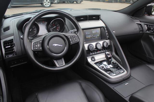Jaguar F-TYPE 3.0 V6 Convertible 69.683 km! / Camera / Leder / Keyless / Memory seats / 19'' / Sportuitlaat