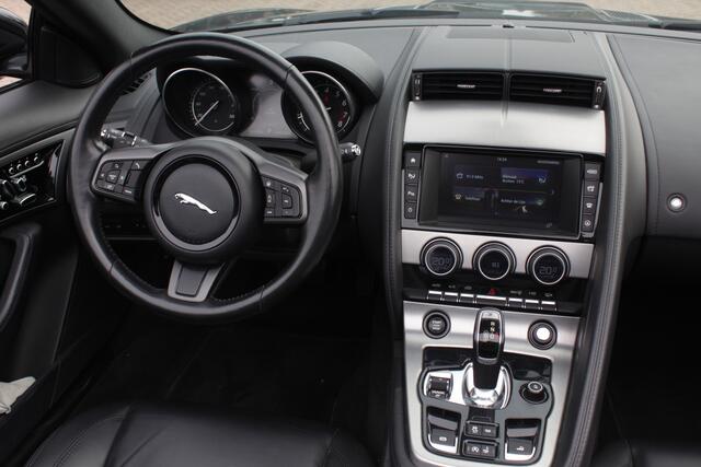 Jaguar F-TYPE 3.0 V6 Convertible 69.683 km! / Camera / Leder / Keyless / Memory seats / 19'' / Sportuitlaat