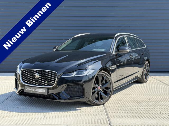 Jaguar XF Sportbrake 2.0 P250 R-Dynamic Black | Leder | Memory Stoelen | Dode hoek | Camera | Top staat!
