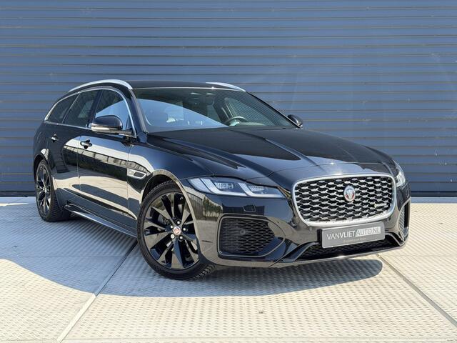 Jaguar XF Sportbrake 2.0 P250 R-Dynamic Black | Leder | Memory Stoelen | Dode hoek | Camera | Top staat!