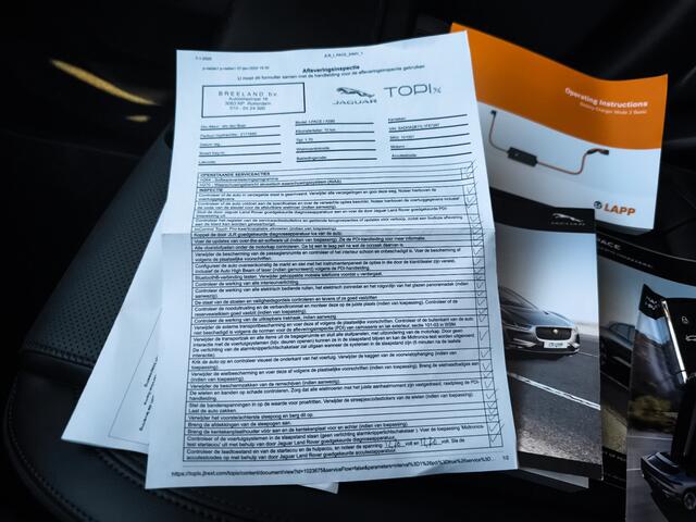 Jaguar i-Pace EV400 Business Edition S 90 kWh (400 PK) 2e-Eig. & Dealer-Onderh. BOVAG-Garantie. NL-Auto. Panoramadak, Leer, Navigatie/Apple-Carplay/Android-Auto, Keyless-Entry/Start, Parkeersensoren-V+A, Achteruitrijcamera, Stoelverwarming, Elek.-Achterklep, Privacy-Gl