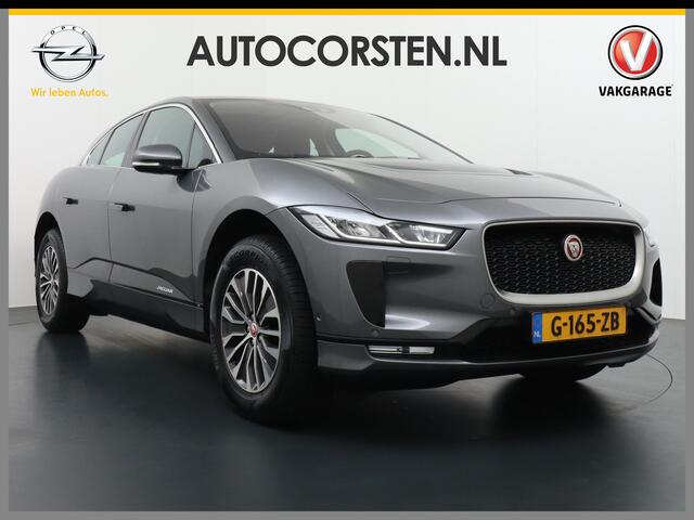 Jaguar i-Pace EV400 S 90kWh 4WD Business Edition Leder Panoramadak Meridan-Audio Apple Carplay Android Auto Stoelverwarming Cruise Control DAB PDC keyless entry/start LED Lmv 18" Bluetooth WiFi Verkeersbord detectie Uitparkeer waarschuwing 400PK 696NM Koppel