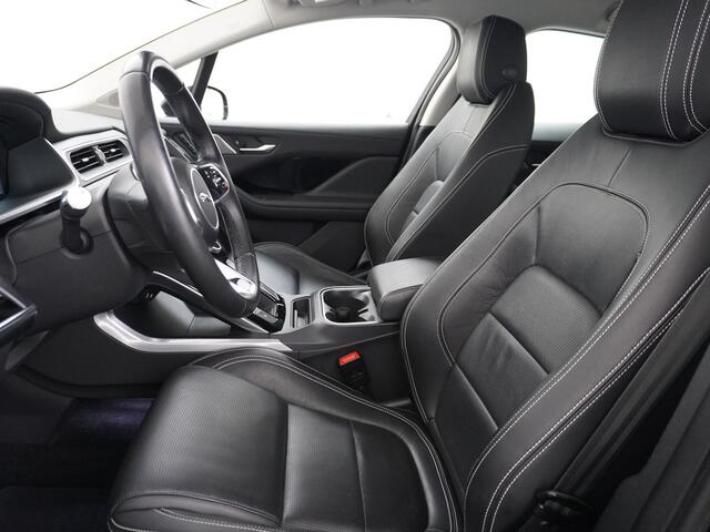 Jaguar i-Pace EV400 SE 90kWh 4WD Business Edition Leder Adaptieve Cruise Control Meridan®-Audio Apple Carplay Android Auto DAB PDC Keyless entry/start LED Lmv 20" Bluetooth WiFi Verkeersbord detectie Uitparkeer waarschuwing 400PK 696NM Koppel