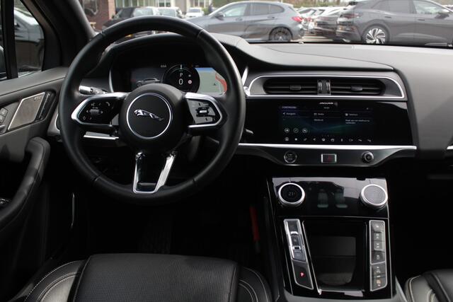 Jaguar i-Pace EV400 First Edition 90 kWh / Full option / Panoramadak / 360Camera / Head-up / Luchtvering / Leder / Meridian / Stuurverwarming