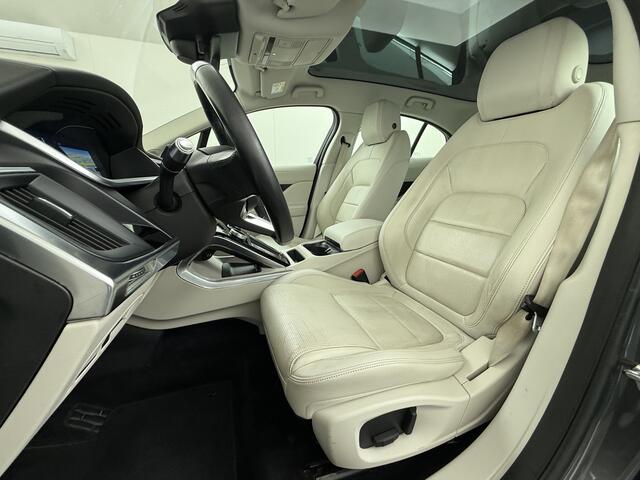 Jaguar i-Pace EV400 S AWD 90kWh Leder+Memory Panoramadak Camera Meridian®-Audio Stoelverwarming Navi Ecc Apple Carplay Android Auto Cruise Control Elek.Voorstoelen Voorruitverwarming DAB+ Led Verkeersbord detectie Rijstrooksensor Wifi Origineel Nederlandse Auto