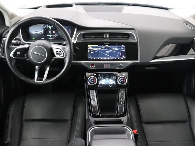 Jaguar i-Pace EV400 S 90 kWh | SOH 84% | Panoramadak | Leder | Head-Up | Carplay | Camera | Park Assist | Full LED | 20'' | Navigatie | DAB | Climate control | Cruise control