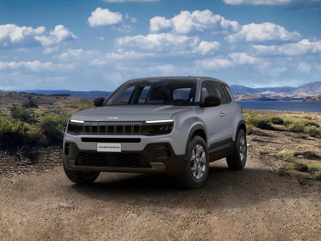 Jeep Avenger Longitude 54 kWh | Pack Winter | Storm Grey | Uit voorraad leverbaar !