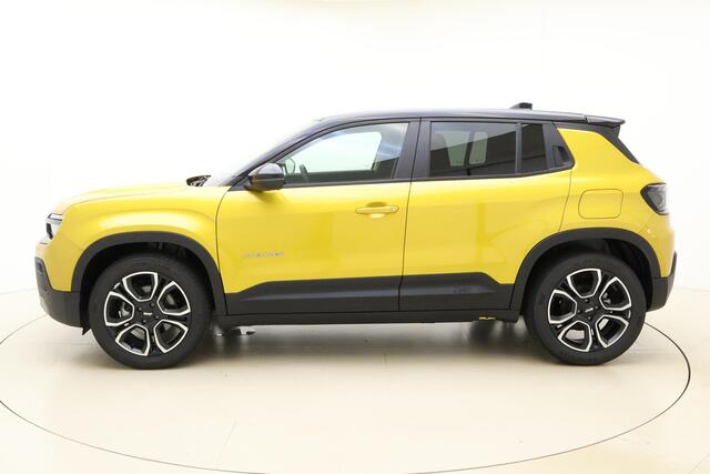 Jeep Avenger Summit 54 kWh | NIEUW | LED Projector koplampen | Navigatie | Camera | Sfeerverlichting | 18'' lichtmetalen velgen | Two-tone lak | Getint glas | Snel leverbaar!