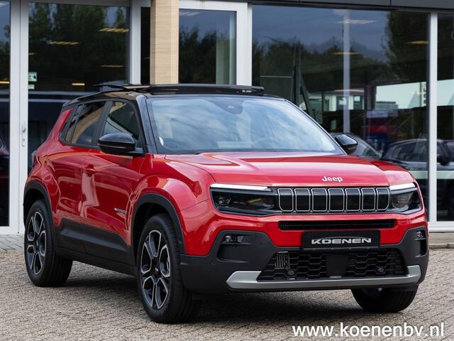 Jeep Avenger 1.2 E-Hybrid SUMMIT Auto. PANO / LEER / ENTERTAINMENT PACK