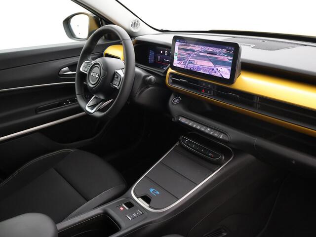Jeep Avenger SUMMIT 54 kWh SUN YELLOW TWO-TONE + BREEDBEELD APPLE CARPLAY | CAMERA | ADAPTIVE CRUISE CONTROL