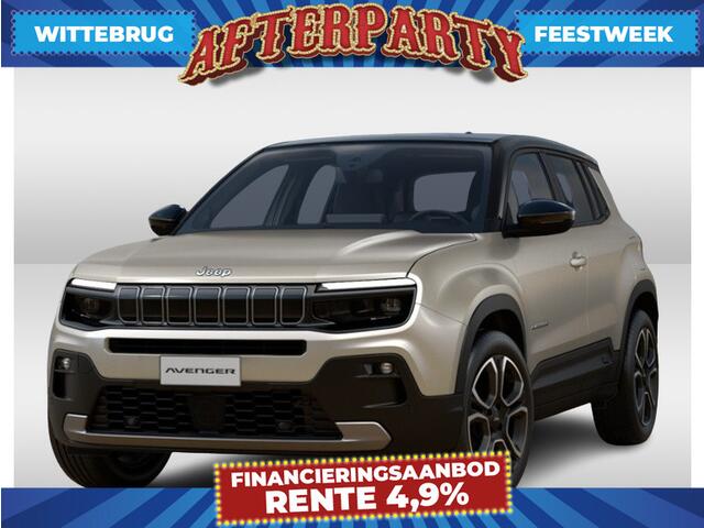 Jeep Avenger 1.2 e-Hybrid Summit DIRECT RIJDEN - PANORAMADAK - 8 JAAR GARANTIE