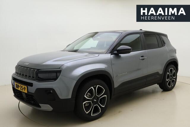 Jeep Avenger 1.2 e-Hybrid Summit | Panoramadak | Adaptive Cruise Control | JBL Audio | Stoelverwarming | Trekhaak | Climate Control | Navigatie | Elektrische achterklep
