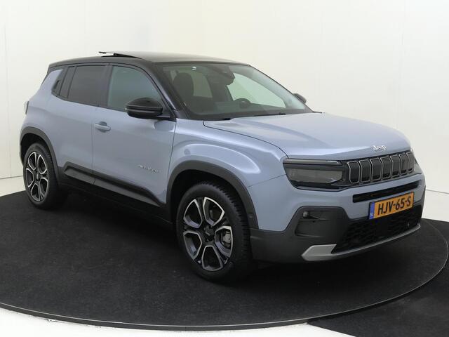 Jeep Avenger Summit 54 kWh Infotainment & Convenience pack | Leder & Winter Pack | airco automatisch |Apple Carplay/Android Auto | Autonomous Emergency Braking | cruise control adaptief met Stop&Go en stuurhulp | dodehoek detectie | full-LED koplampen | lichtmetalen v