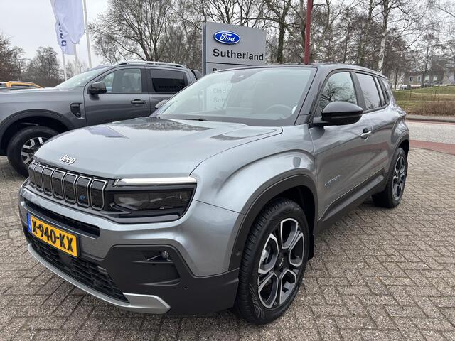 Jeep Avenger Summit 54 kWh |SCI|156pk Automaat | Adaptieve Cruise | Achteruitrijcamera | Elektrische Achterklep