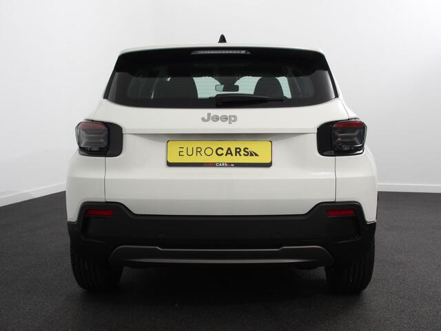 Jeep Avenger Longitude 54 kWh Automaat Navigatie Apple Carplay/Android Auto Parkeersensoren Cruise Control Stoelverwarming Full LED Virtual Cockpit Climate Control