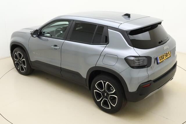 Jeep Avenger 1.2 e-Hybrid Summit Automaat | JBL Soundsystem| Navigatie | Draadloze telefoonlader | Elektrische achterklep | Camera | Keyless | Carplay
