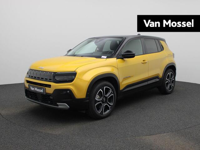 Jeep Avenger 54kWh 1st Edition 157PK | Elektr. bed. achterklep | Climate Control / ECC | Licht metalen velgen 18 inch | Cruise control | Navigatie Stoelverwarming | LED koplampen | Park Distance Control voor en achter | Achteruitrijcamera |