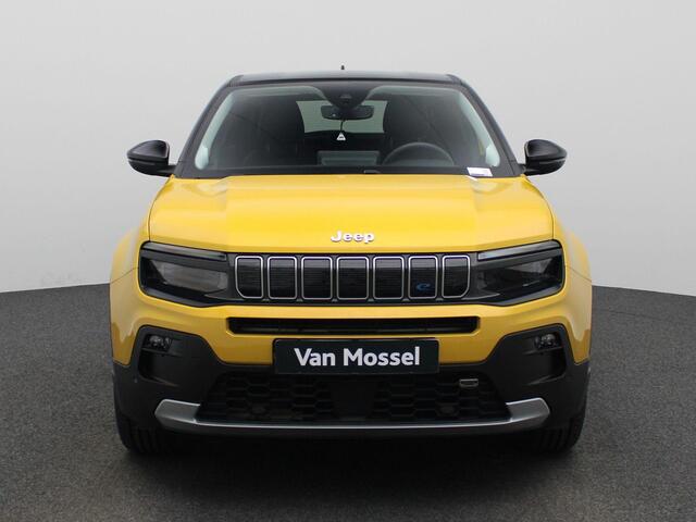 Jeep Avenger 54kWh 1st Edition 157PK | Elektr. bed. achterklep | Climate Control / ECC | Licht metalen velgen 18 inch | Cruise control | Navigatie Stoelverwarming | LED koplampen | Park Distance Control voor en achter | Achteruitrijcamera |