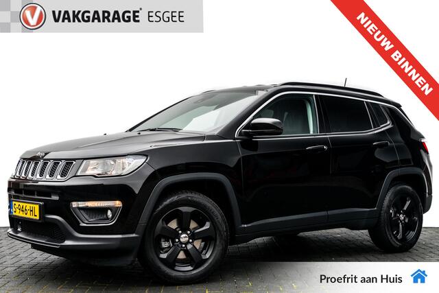 Jeep COMPASS 1.4 MultiAir Longitude RIJKLAAR INCL:GARANTIE. | Climate | PDC V/A | 17'' LMV | NAVI | A. Camera |
