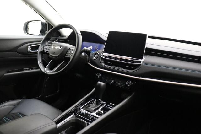 Jeep COMPASS 4xe 240 Plug-in Hybrid Electric S Automaat | Navigatie | Lederen bekleding | Camera | Keyless | Zwart dak | Dakrails | Lichtmetalen velgen black | Climate control