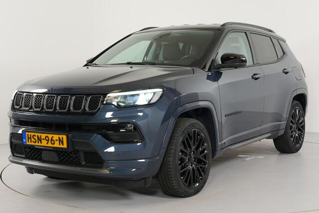 Jeep COMPASS 4xe 240 Plug-in Hybrid Electric S | 19" | Stl. verw. | Camera 360° | Memory | Adaptive | Dodehoek | Inparkeer |